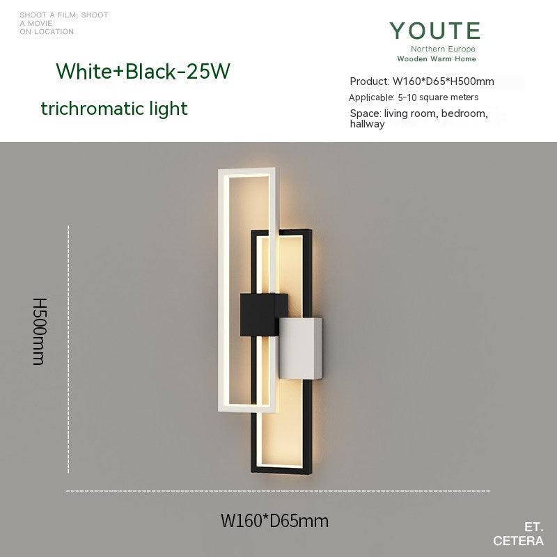 Bedroom Bedside Nordic Minimalism Wall Lamp Modern Minimalist - Rankz 