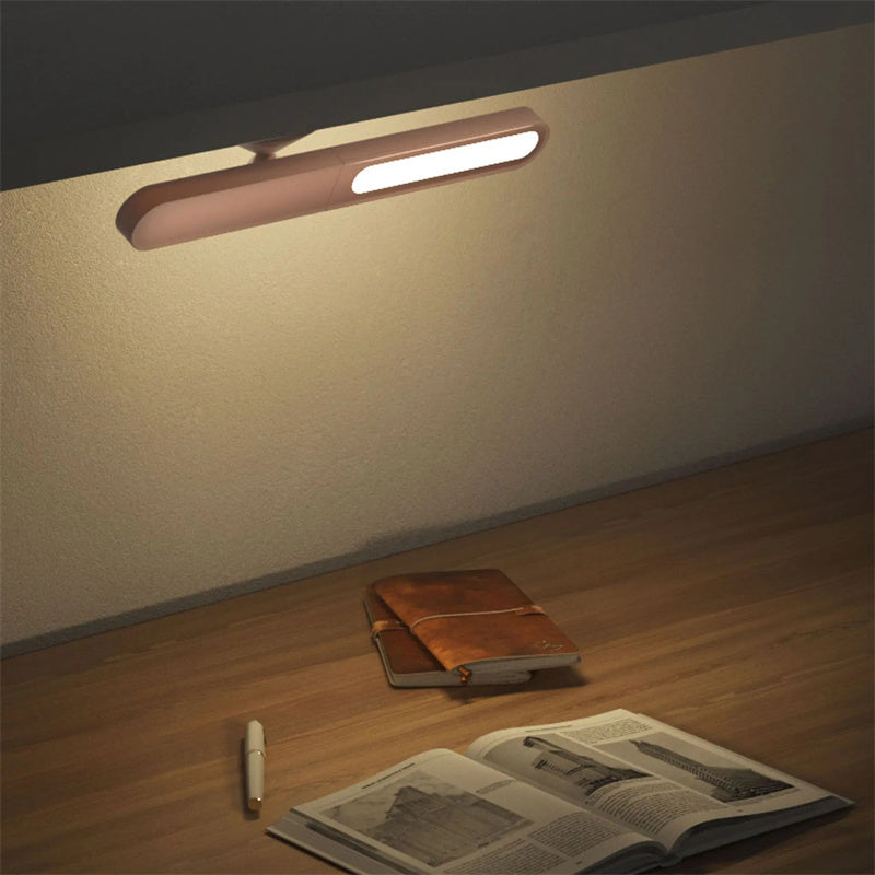 Reading Table Lamp Creative Geometric Desk Lamp Wireless Wall Lamp Multifunctional Magnetic Suction Small Night Light - Rankz 