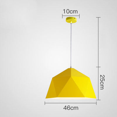 Colorful Geometric Creative Small Hanging Lamps - Rankz 