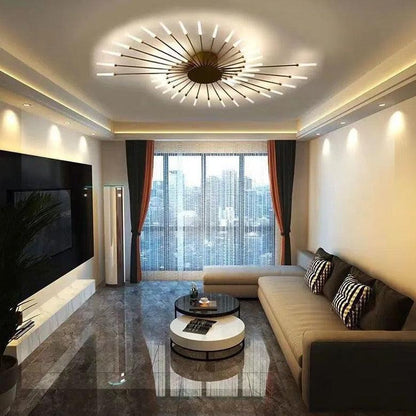 Ceiling Room Light With Special Iron Decoration - Rankz 