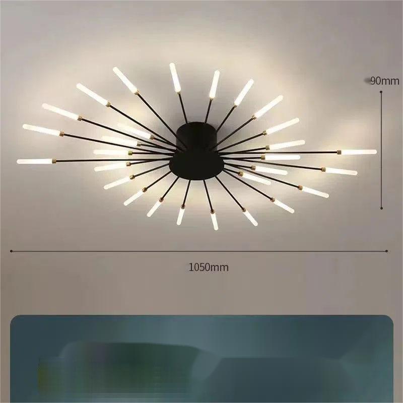 Ceiling Room Light With Special Iron Decoration - Rankz 