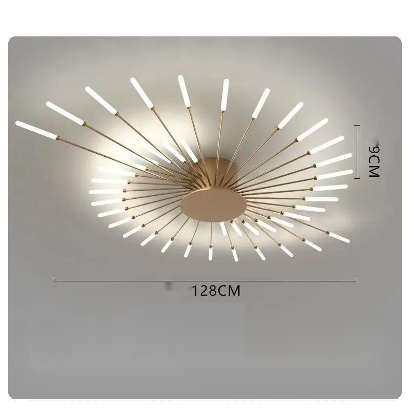 Ceiling Room Light With Special Iron Decoration - Rankz 