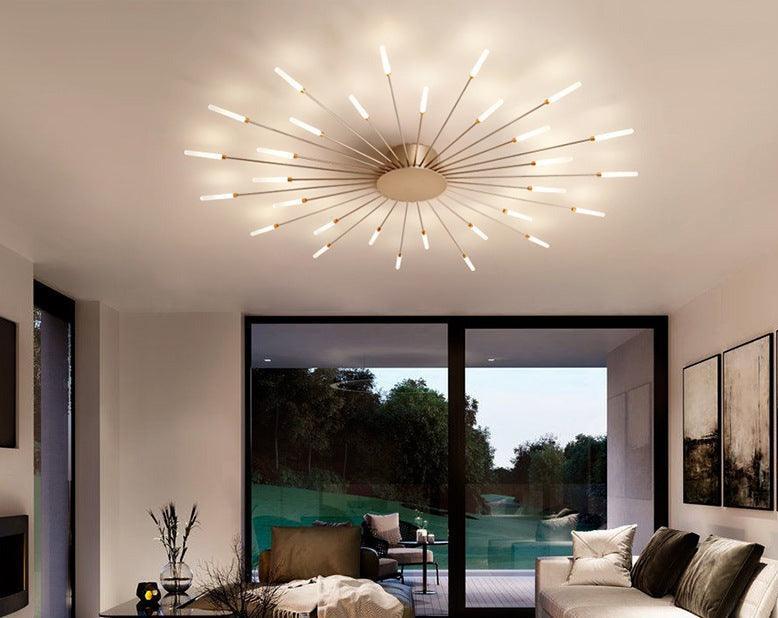 Ceiling Room Light With Special Iron Decoration - Rankz 
