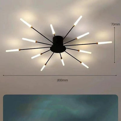 Ceiling Room Light With Special Iron Decoration - Rankz 