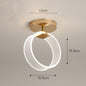 Creative Light Luxury Net Red Line Guide Ceiling Porch Lamp - Rankz 