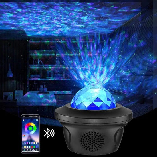 Creative Astronaut Galaxy Starry Sky Projector Nightlight USB Atmosphere Bedroom Table Lamp - Rankz 