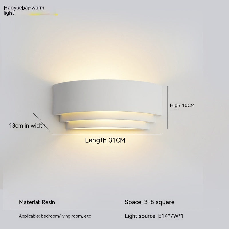 Minimalist Bedroom Bedside Wall Lamp Creative Nordic Led Stairs Corridor Aisle Balcony Light - Rankz 
