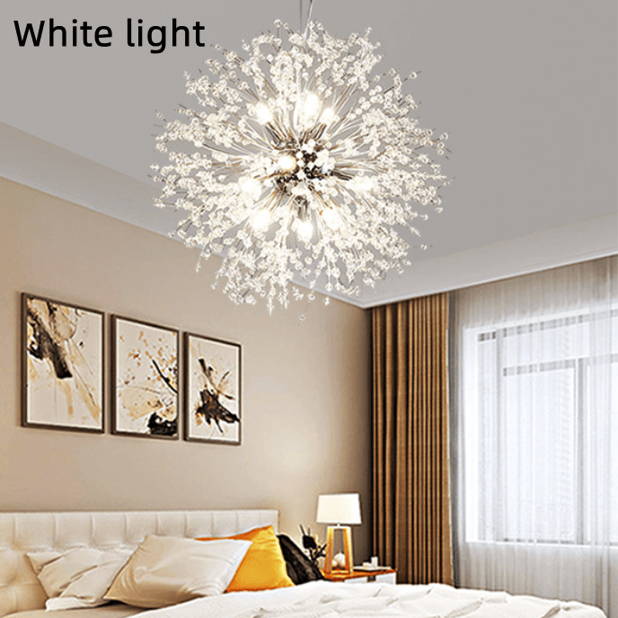Dandelion Crystal Chandelier Restaurant Bedroom Clothing Shop Lighting - Rankz 