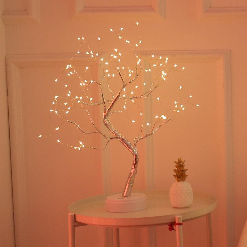 Decoration Night Light LED Pearl Tree Light Starry Touch Light - Rankz 