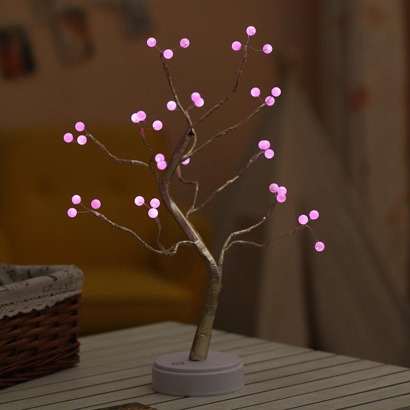 Decoration Night Light LED Pearl Tree Light Starry Touch Light - Rankz 