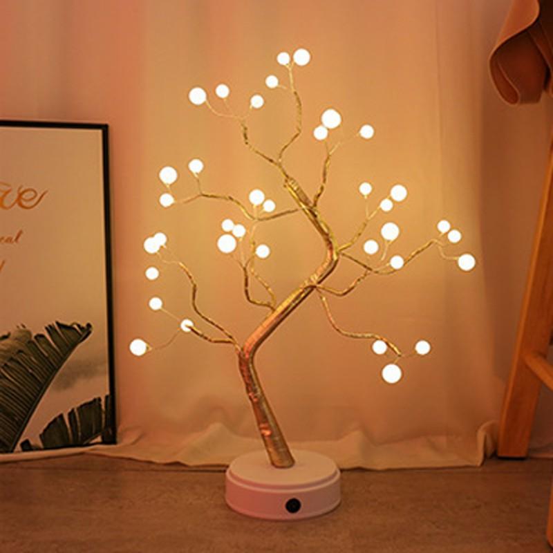 Decoration Night Light LED Pearl Tree Light Starry Touch Light - Rankz 