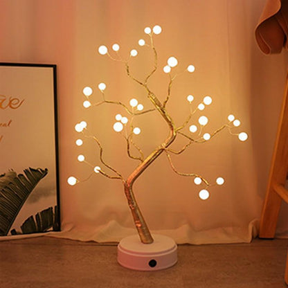 Decoration Night Light LED Pearl Tree Light Starry Touch Light - Rankz 