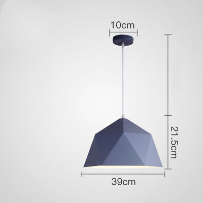Colorful Geometric Creative Small Hanging Lamps - Rankz 