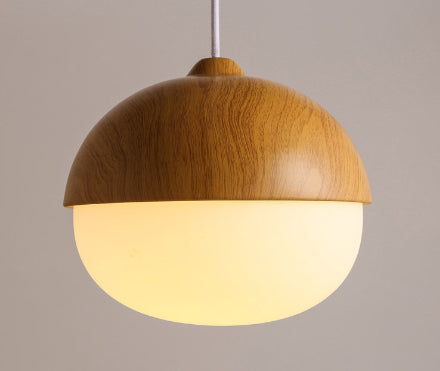 Modern Minimalist Wood-like Nut Chandelier - Rankz 