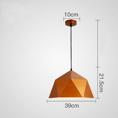 Colorful Geometric Creative Small Hanging Lamps - Rankz 