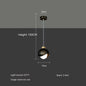 Golden Light Luxury Crystal Hanging Line Lamp Creative Bedroom - Rankz 
