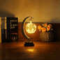 Led Moon Light Wrought Iron Ornament Light Star Shape Copper Wire Light Decorative Light USB Battery - Rankz 