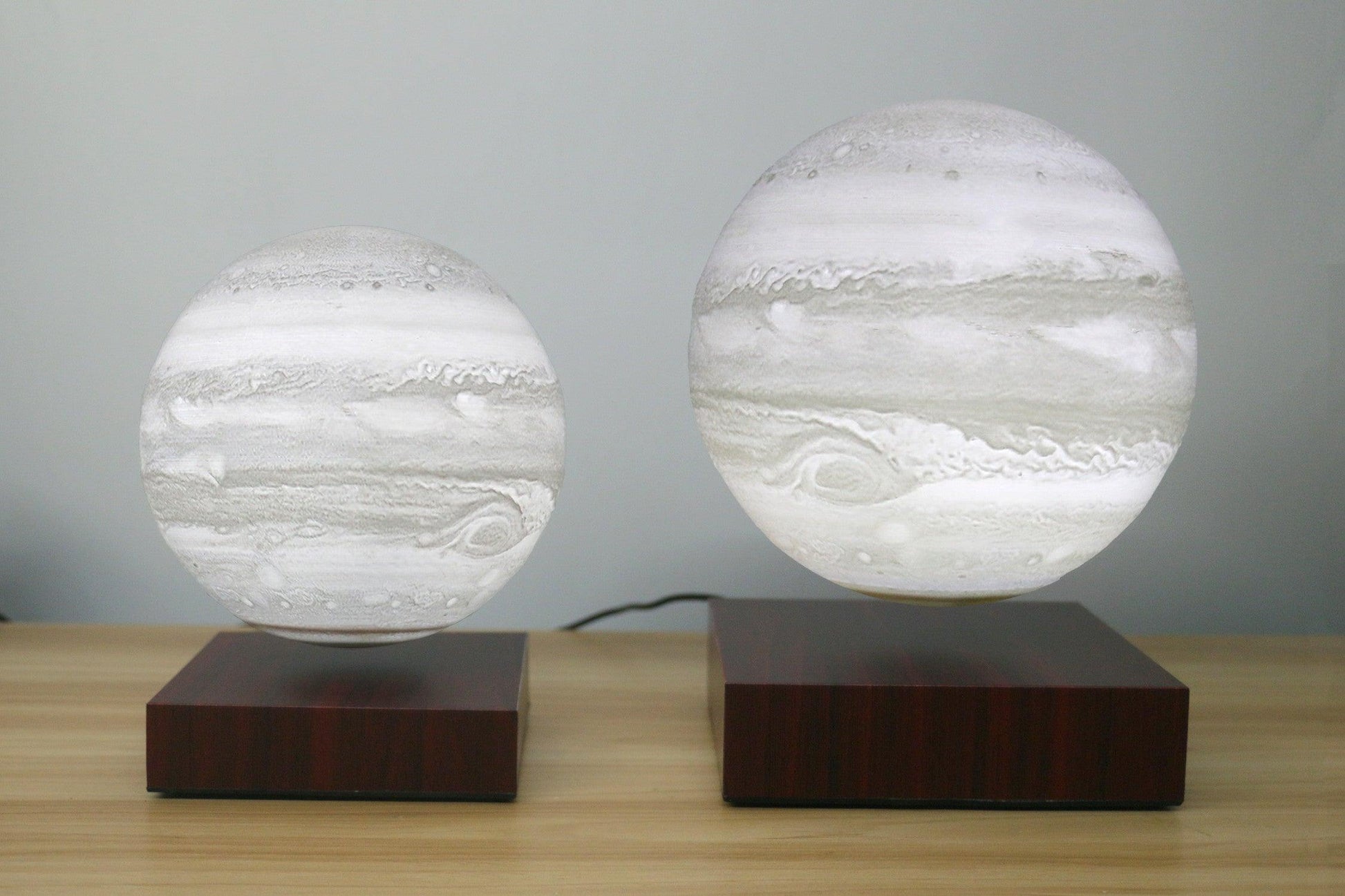 Levitating Earth Jupiter Lamp Magnetic Floating LED Night Light - Rankz 