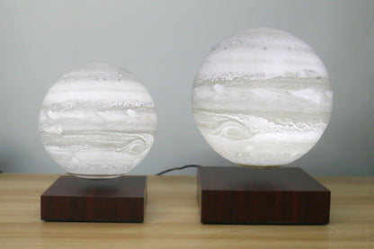 Levitating Earth Jupiter Lamp Magnetic Floating LED Night Light - Rankz 