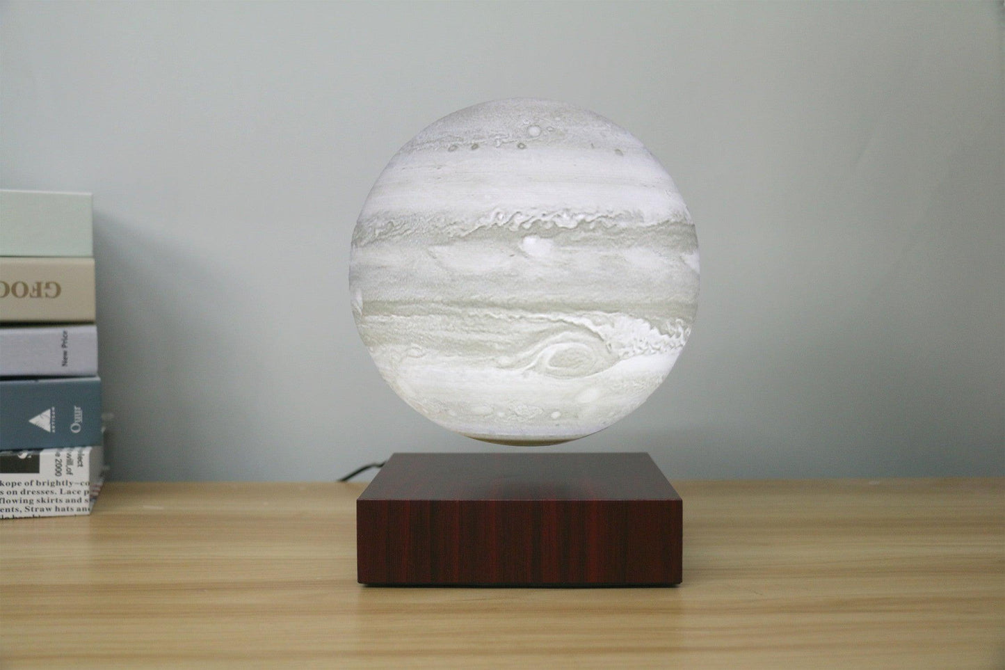 Levitating Earth Jupiter Lamp Magnetic Floating LED Night Light - Rankz 