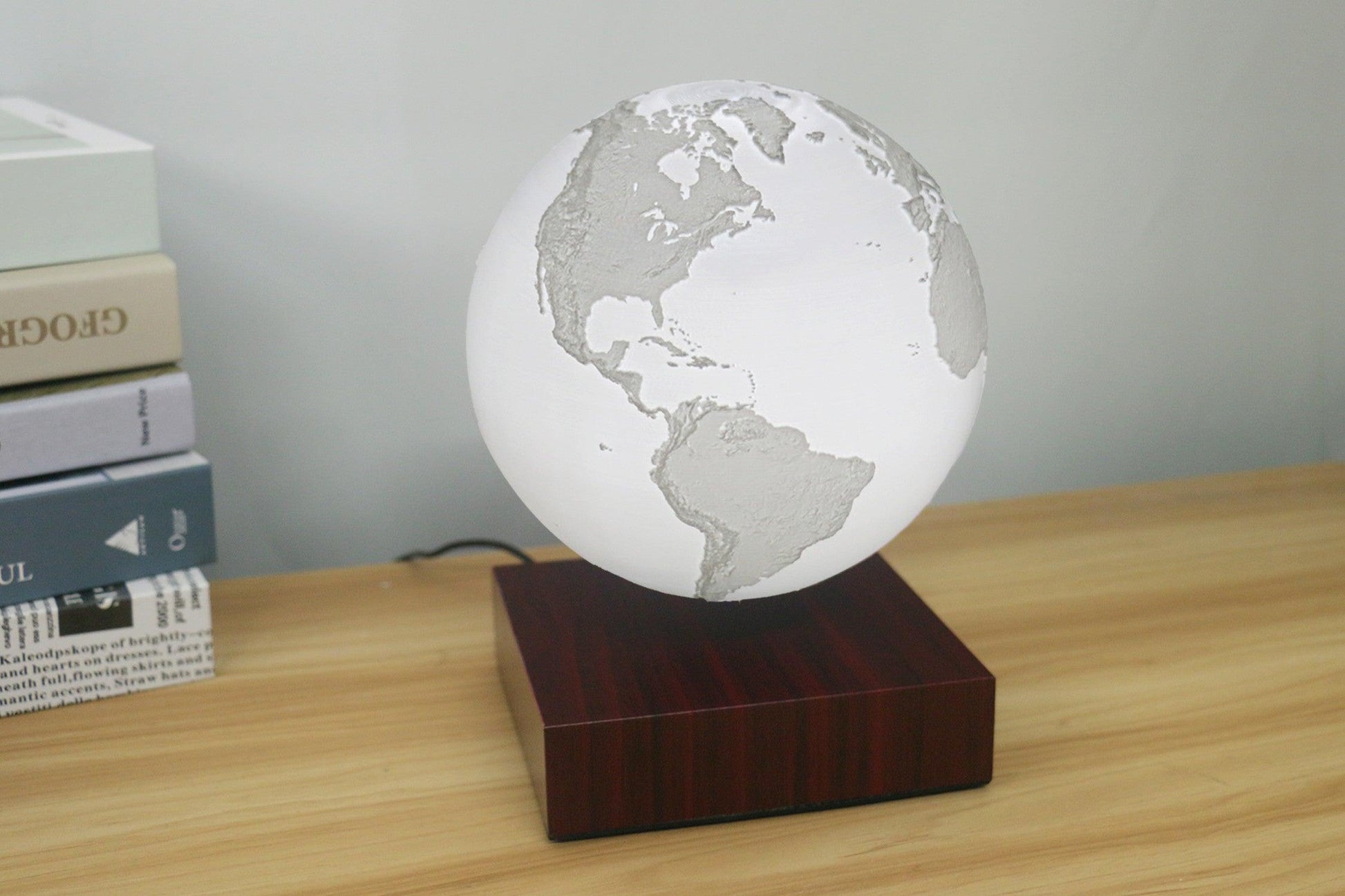 Levitating Earth Jupiter Lamp Magnetic Floating LED Night Light - Rankz 