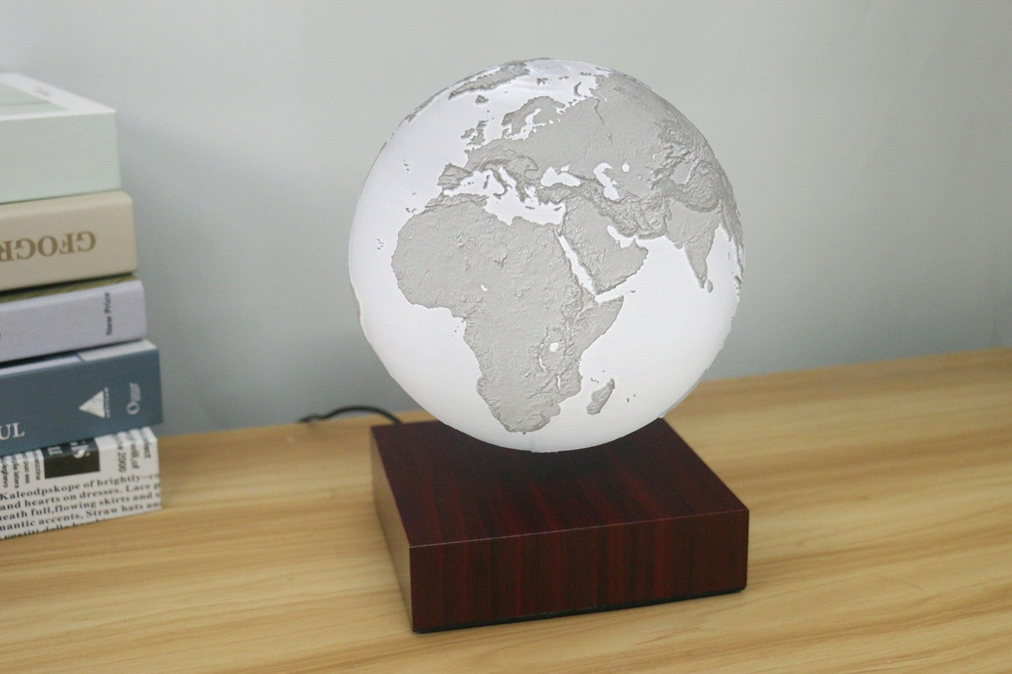 Levitating Earth Jupiter Lamp Magnetic Floating LED Night Light - Rankz 