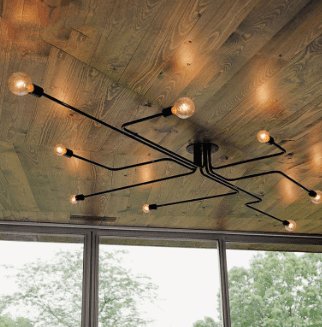 Loft retro style creative ceiling lamp - Rankz 