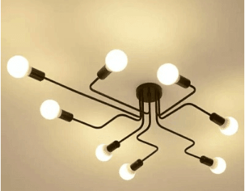 Loft retro style creative ceiling lamp - Rankz 