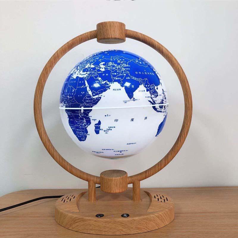 Magnetic Levitating Bluetooth Speaker Globe Table Lamp Gift - Rankz 