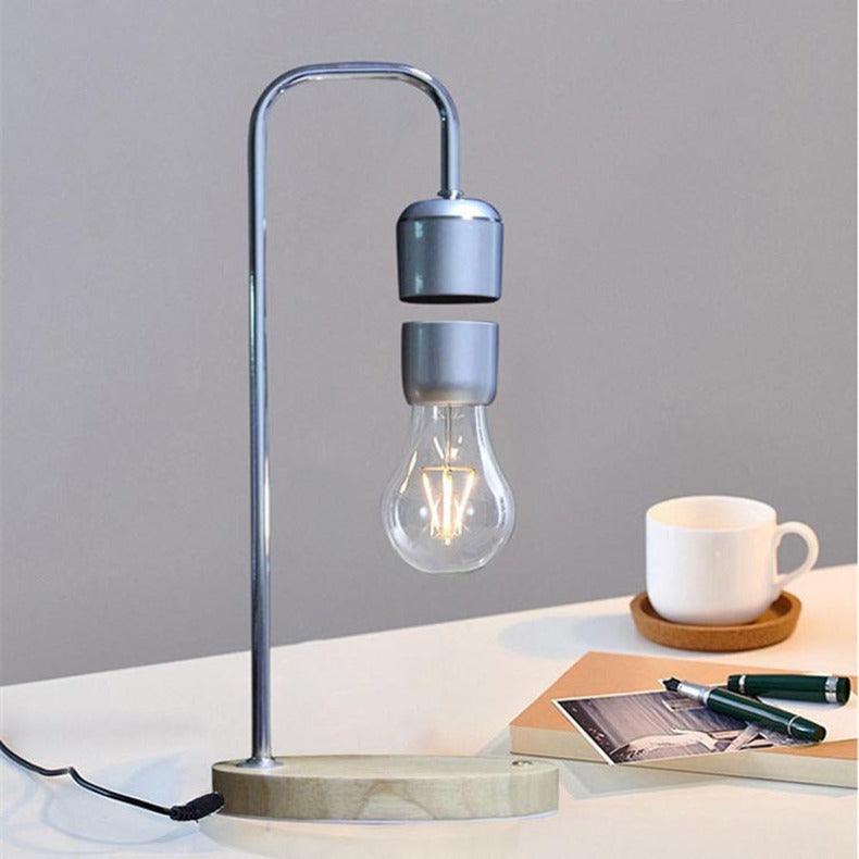 Magnetic Levitation Desk Lamp, Wireless Charging Ufo Desk Lamp, Suspended Bluetooth Speaker, Suspended Eternal Flower Lamp, Magn - Rankz 