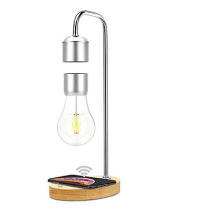 Magnetic Levitation Desk Lamp, Wireless Charging Ufo Desk Lamp, Suspended Bluetooth Speaker, Suspended Eternal Flower Lamp, Magn - Rankz 