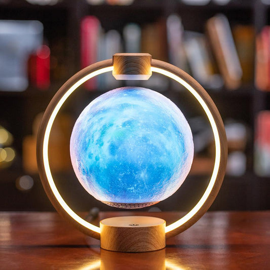 Magnetic Moon Light Bluetooth Speaker 3D Stereo Colourful Glare - Rankz 
