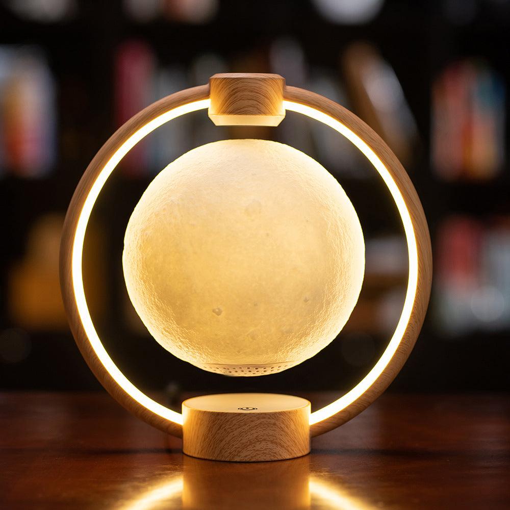 Magnetic Moon Light Bluetooth Speaker 3D Stereo Colourful Glare - Rankz 