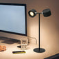 Magnetic Touchable LED USB Rechargeable Table Lamp 360 Rotate Cordless Remote Control Desk Lights Home Bedroom Wall Night Lamp - Rankz 