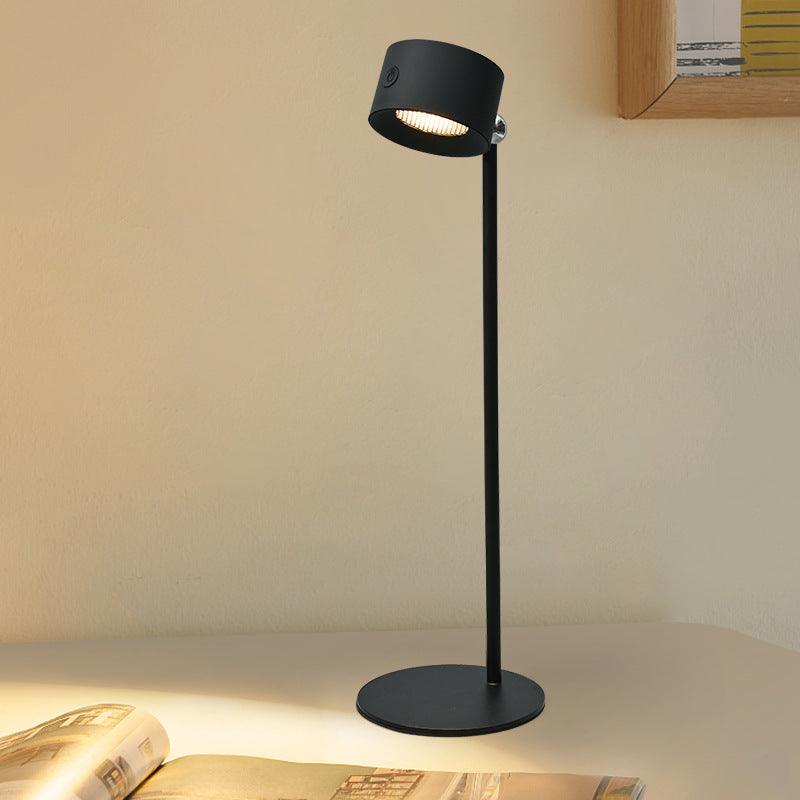 Magnetic Touchable LED USB Rechargeable Table Lamp 360 Rotate Cordless Remote Control Desk Lights Home Bedroom Wall Night Lamp - Rankz 