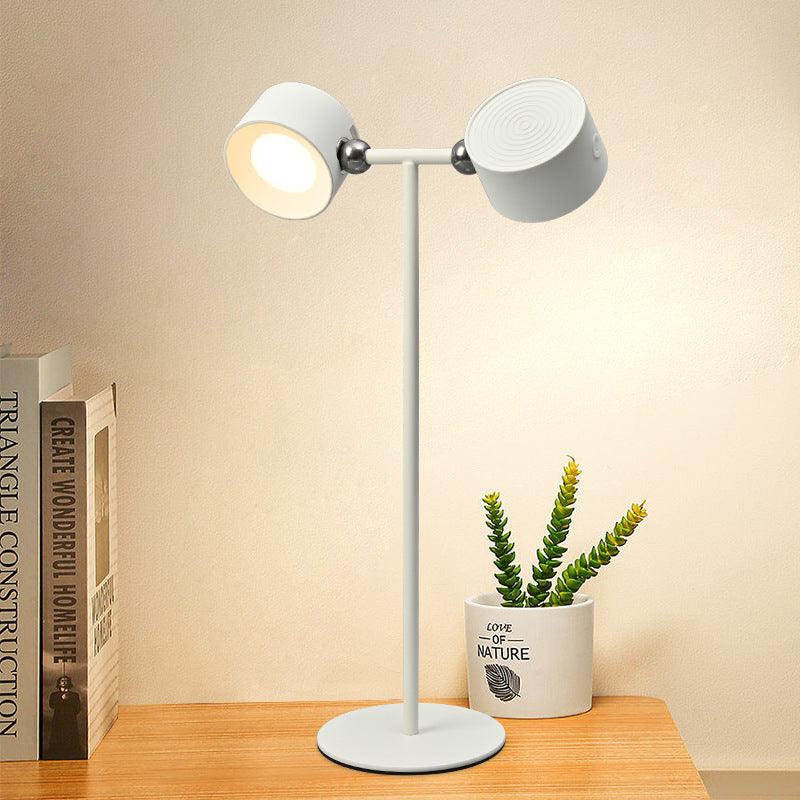 Magnetic Touchable LED USB Rechargeable Table Lamp 360 Rotate Cordless Remote Control Desk Lights Home Bedroom Wall Night Lamp - Rankz 