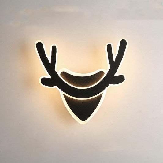 Modern Minimalist Bedroom Bedside Led Lamp, Wall Smart Light - Rankz 