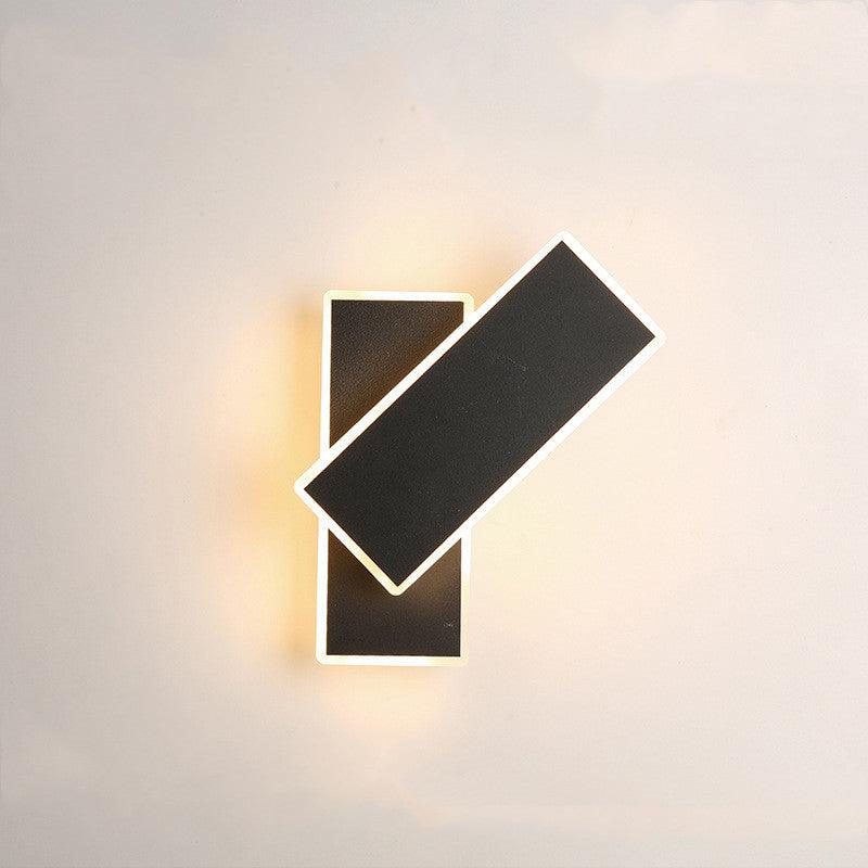 Modern Minimalist Bedroom Bedside Led Lamp, Wall Smart Light - Rankz 