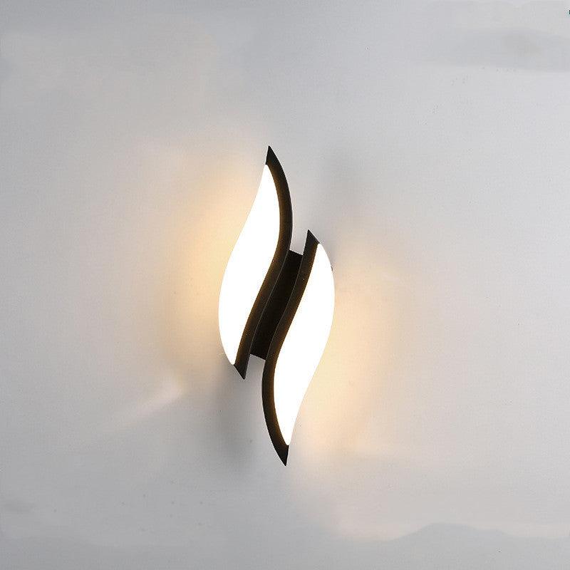 Modern Minimalist Bedroom Bedside Led Lamp, Wall Smart Light - Rankz 