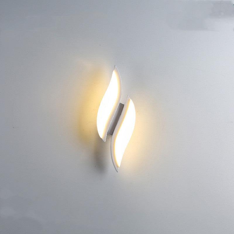 Modern Minimalist Bedroom Bedside Led Lamp, Wall Smart Light - Rankz 