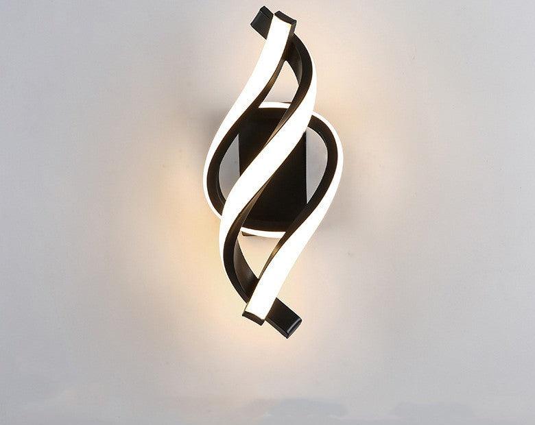 Modern Minimalist Bedroom Bedside Led Lamp, Wall Smart Light - Rankz 