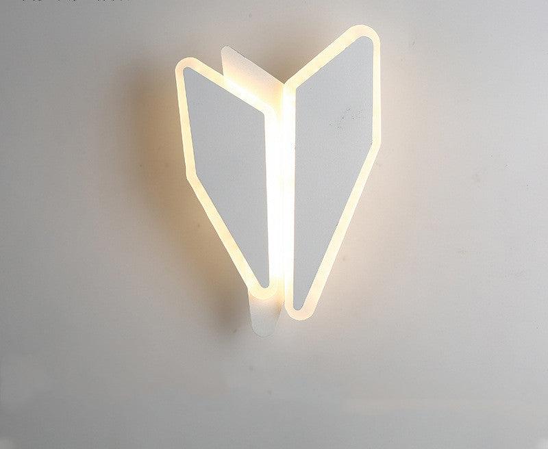 Modern Minimalist Bedroom Bedside Led Lamp, Wall Smart Light - Rankz 