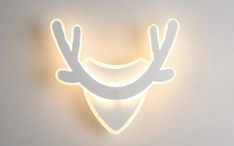 Modern Minimalist Bedroom Bedside Led Lamp, Wall Smart Light - Rankz 