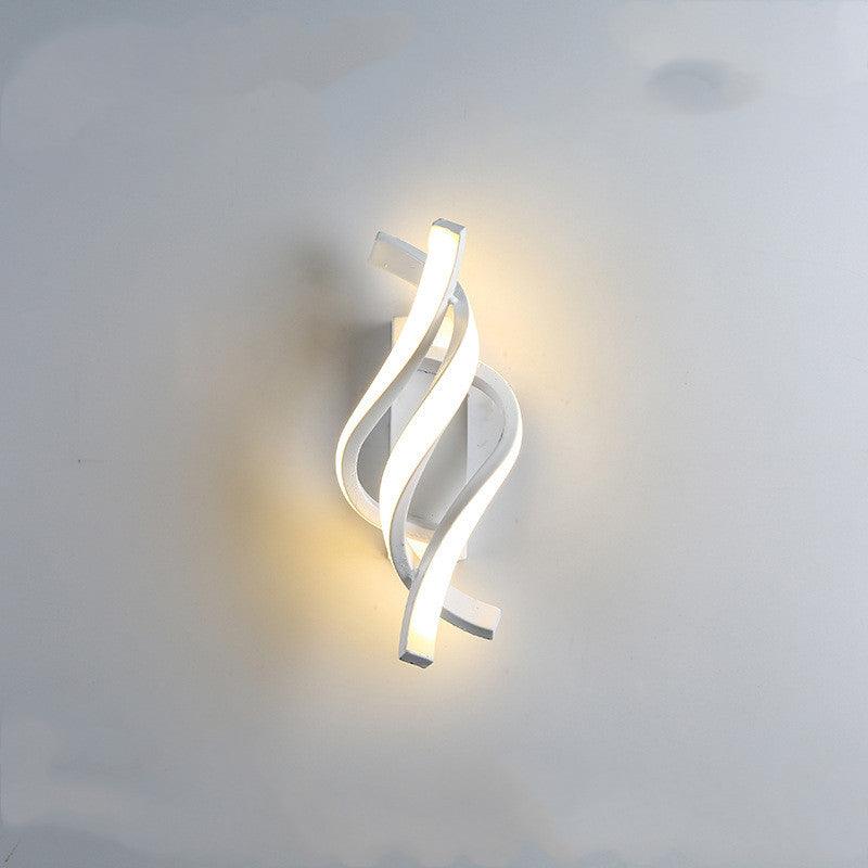 Modern Minimalist Bedroom Bedside Led Lamp, Wall Smart Light - Rankz 