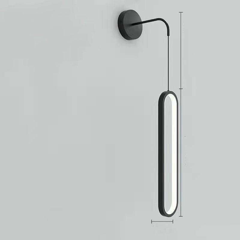Modern Minimalist Bedside Wall Lamp Living Room Wall Light Bulb Nordic Internet Celebrity Minimalist - Rankz 
