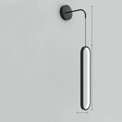 Modern Minimalist Bedside Wall Lamp Living Room Wall Light Bulb Nordic Internet Celebrity Minimalist - Rankz 