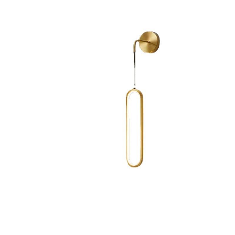 Modern Minimalist Bedside Wall Lamp Living Room Wall Light Bulb Nordic Internet Celebrity Minimalist - Rankz 