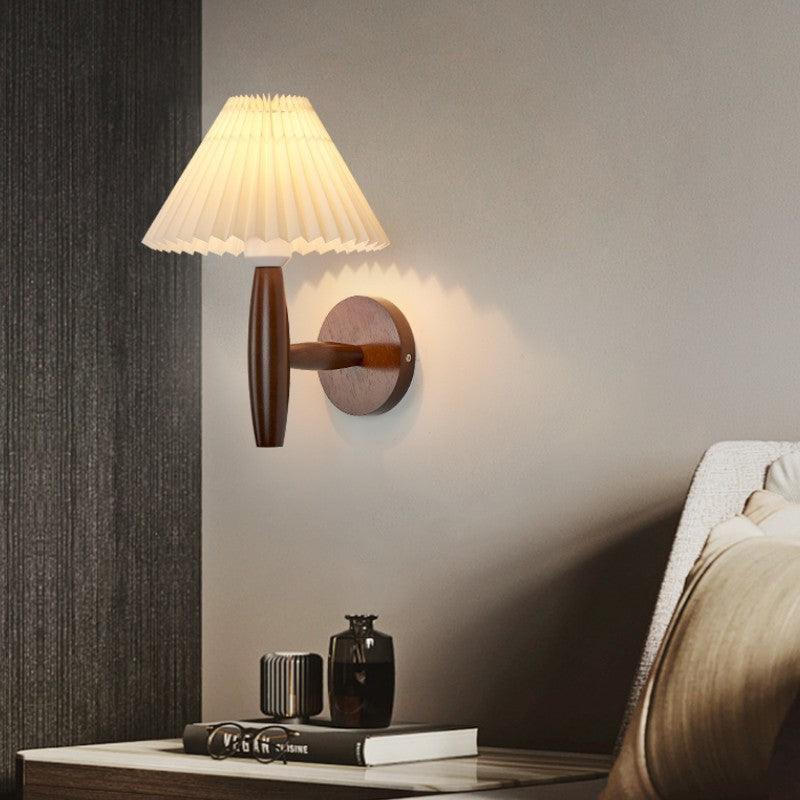 Modern Minimalist LED Pleated Umbrella Wall Lamp - Rankz 