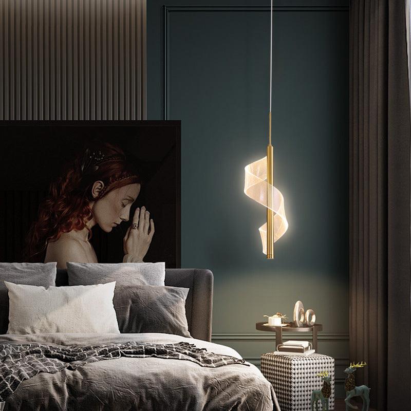 Modern Simple And Light Luxury Bedroom Bedside Chandelier - Rankz 