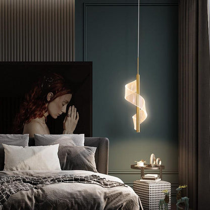Modern Simple And Light Luxury Bedroom Bedside Chandelier - Rankz 